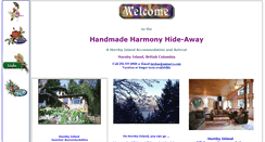 Desktop Screenshot of handmadeharmony.com